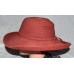 San Diego Hat Co Brick Red Floppy Wide Brim w/ Side Bow s Sun Hat One Size   eb-21619601